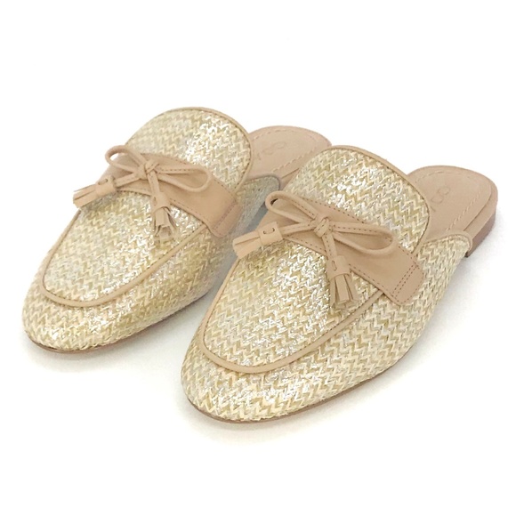 Coach Stassi Raffia Slide Size 6.5 US Women - Picture 4 of 8